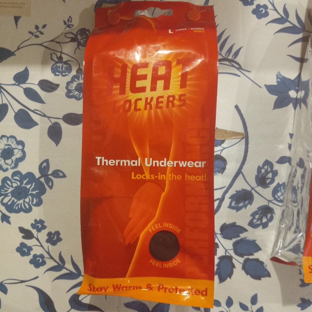 Heat Locker Woman Thermal Pants Underwear Size S and L